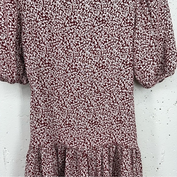 Free People Size XS Dancing In The Dark Burgundy Dress - Picture 3 of 13